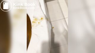 Sloppy ebony bowel blowout