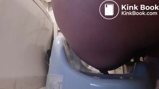 Polish girl poop into potty