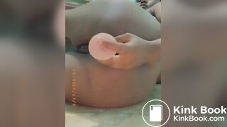 Ebony latina dirty anal closeup