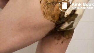 Busty slut droppings