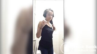 Hot girl pooping on toilet 77