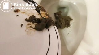 Thicc ebony shitting