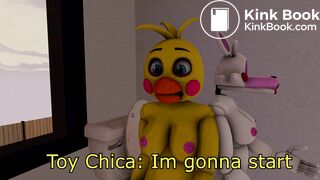 FNAF SFM Toy Chica And Pre Mangle Pooping In The Same Toilet