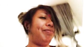 Latina peeing - video 10