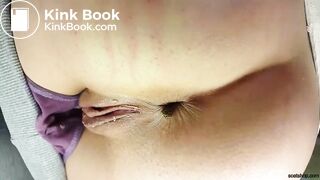 Woman with a Dirty Unwashed Smegma Pussy and Dirty Panties Shits