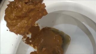 mushy poop in toilet