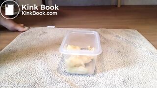 Bananas with chocolate