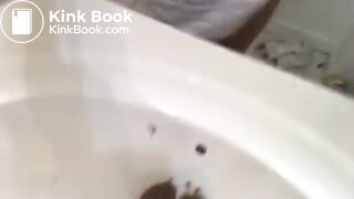 Sink poop - video 2