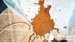 Ebony ssbbw diarrhea and shit