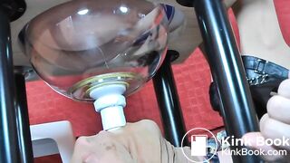 Hungarian mistress pooping into slave mouth