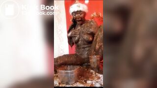 Majestic poop smeared and puked