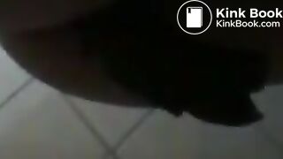 Girl pooping on toilet self shot 24