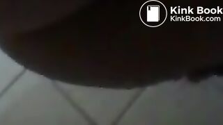 Girl pooping on toilet self shot 24