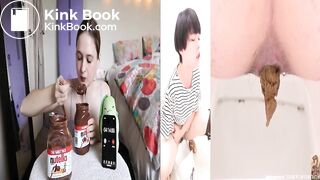 chocolate food recycled in poop