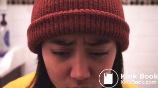 Asian girl pooping short film