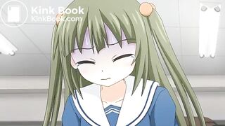 a cute girl poops herself