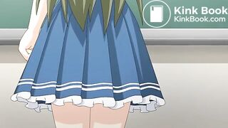 a cute girl poops herself