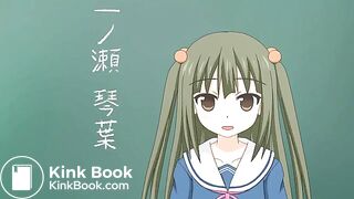 a cute girl poops herself