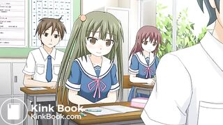 a cute girl poops herself