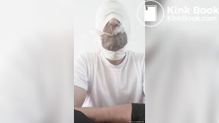 Scat snack in the morning