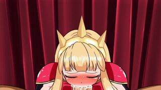 A game where a beautiful girl sucks and diarrhea, part 1