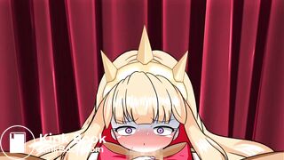 A game where a beautiful girl sucks and diarrhea, part 1