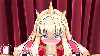 A game where a beautiful girl sucks and diarrhea, part 1