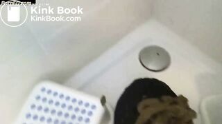 big shit in mouth of lucky slave