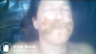 Shit and eat on slut