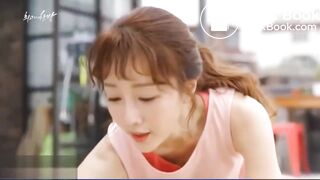 KOREAN GIRL HAS DIARRHEA DURING YOGA