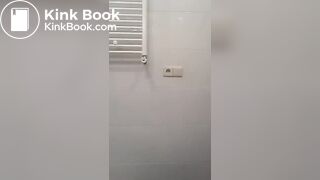 Diaper poop in bathroom