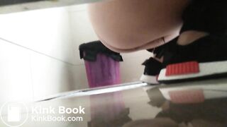 Soft poop in the toilet