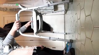 Chubby PAWG Shitting