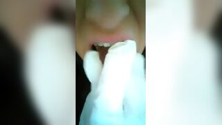 TEEN GIRL EAT OWN SHIT