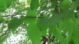 the girl soldier was captured and was pleasantly satisfied