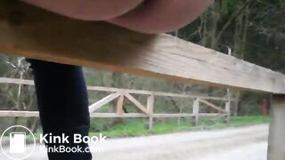 shitting in the stream