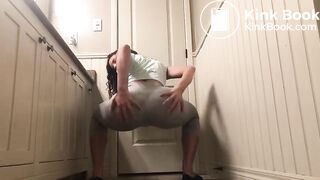 Hot latina panty poop 3