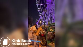 Nycsexcapade public fuck at an amusement park