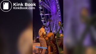 Nycsexcapade public fuck at an amusement park