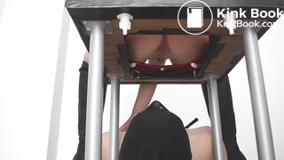 she sits and shits his mouth