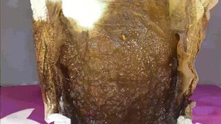 sexy Russian topless woman pooped and peed - video 3