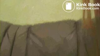 gorgeous and sexy blonde poos and pees