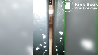 CLASSIC pov-public-bathroom-shitting