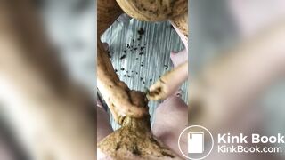 Mature bbw wife enjoys scat and manure - video 2