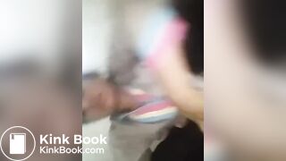 Indian girl pissing and Pooping