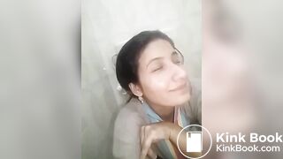 Indian girl pissing and Pooping