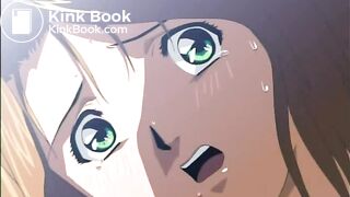 Hentai nurse shits while being "examined"