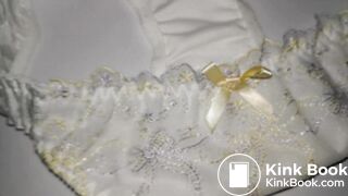 New tutuanna Bowknot embroidery panty before playing!