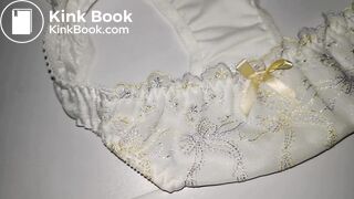 New tutuanna Bowknot embroidery panty before playing!