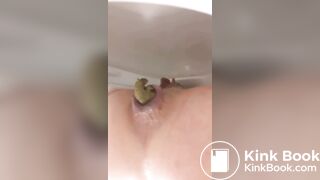 pooping on the toilet - video 5